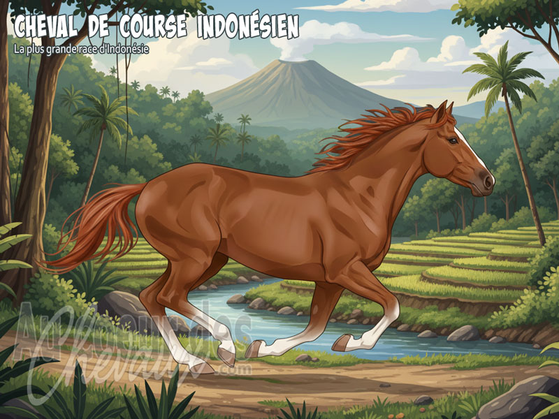 Le Cheval de Course Indon�sien, l'�veil d'un athl�te insulaire