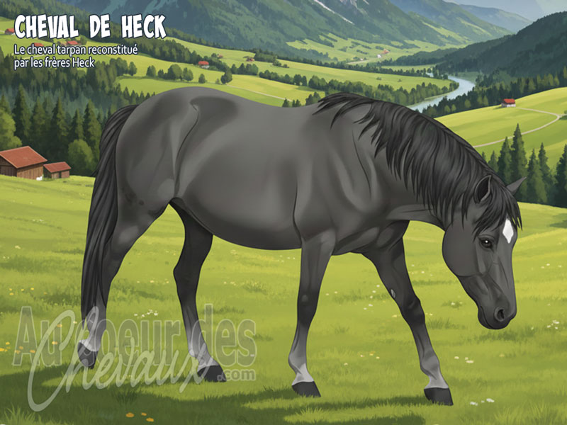 Le Cheval de Heck, la tentative de r�surrection du tarpan