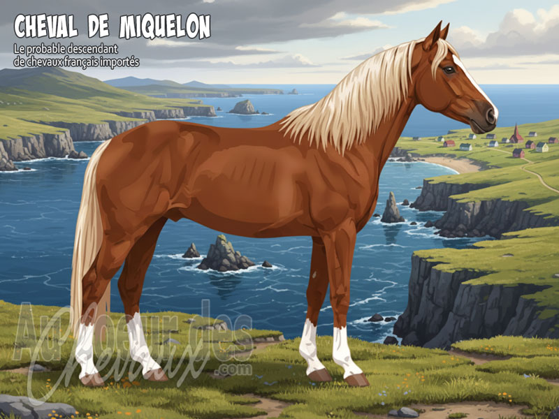 Le Cheval de Miquelon, le survivant de l'atlantique nord