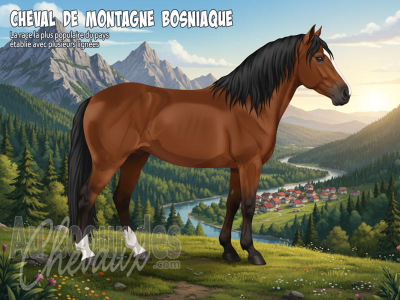 Le Cheval de Montagne Bosniaque, le gardien des balkans
