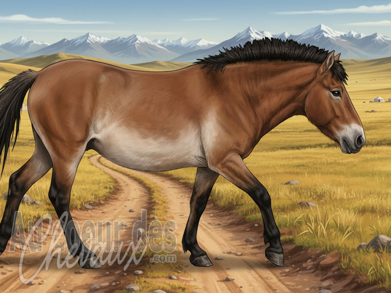 Le Cheval de Przewalski, le dernier cheval sauvage de la terre