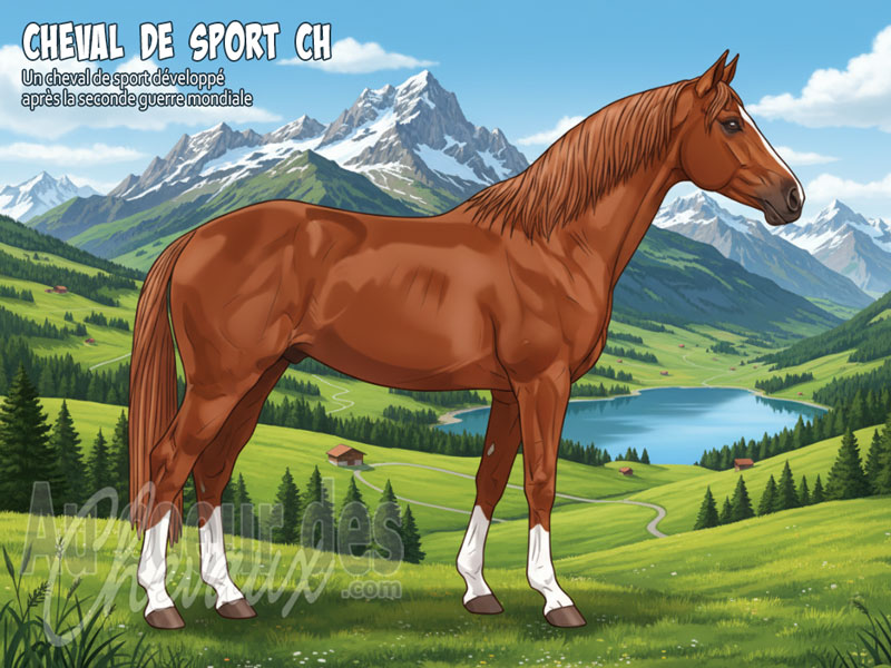 Le Cheval de Sport CH, l'excellence helv�tique, de l'abbaye aux pistes olympiques