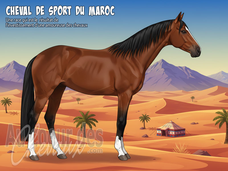 Le Cheval de Sport du Maroc, la synth�se entre tradition et performance moderne