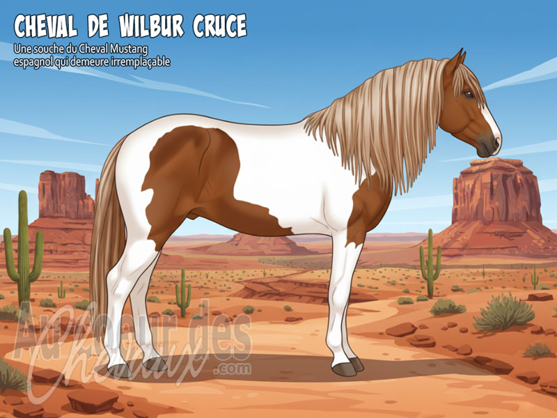 Le Cheval de Wilbur Cruce, un tr�sor g�n�tique oubli� dans le d�sert d'arizona