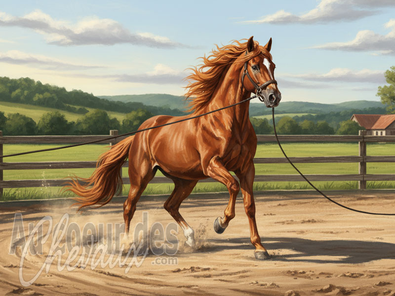 Le Travail avec un cheval d�butant, fondements de l'�ducation, �thologie appliqu�e et d�veloppement cognitif