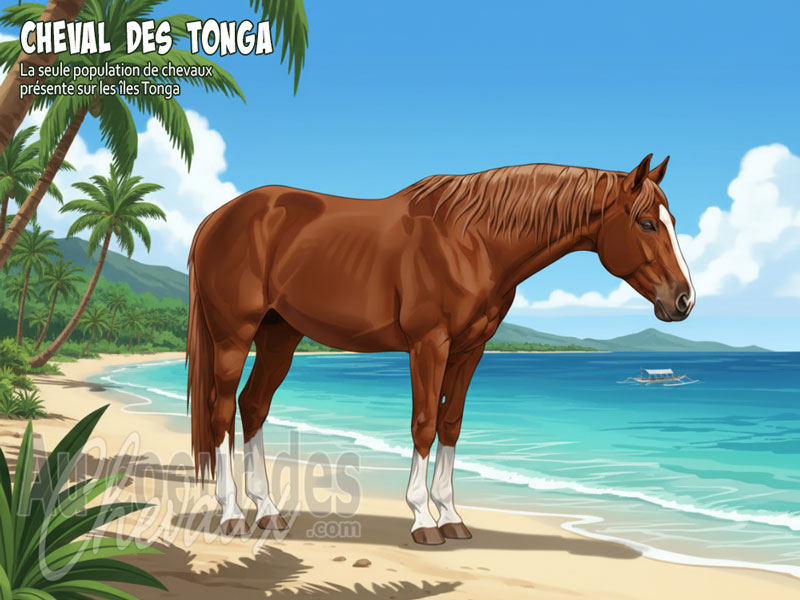 Le Cheval des Tonga, un h�ritage �quin au c?ur de la polyn�sie