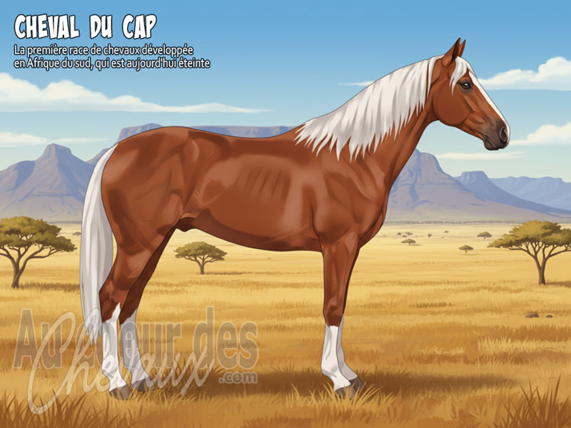 Le Cheval du Cap, le b�tisseur �quin de l'afrique du sud