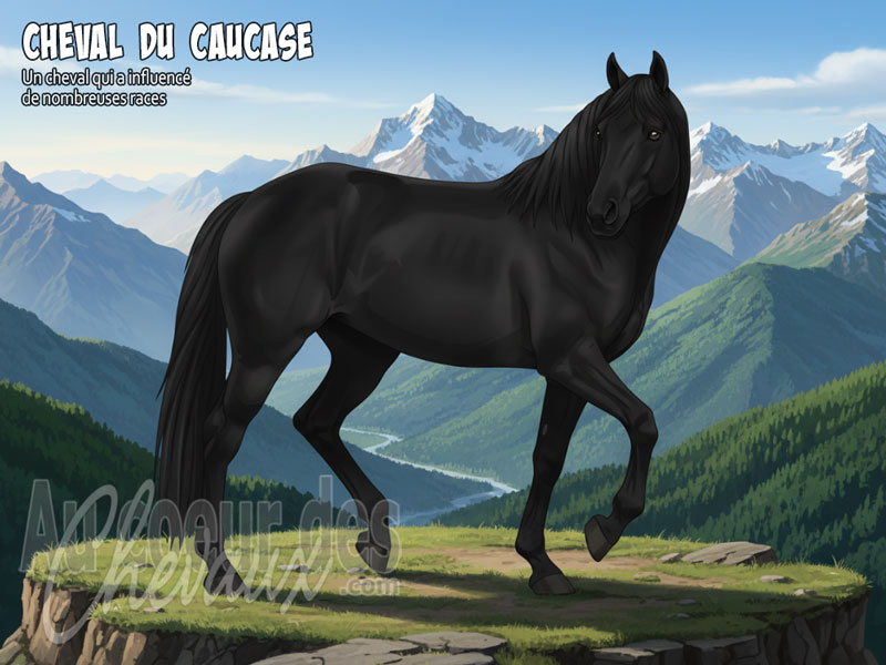 Le Cheval du Caucase, guerrier des cimes et h�ritage des circassiens