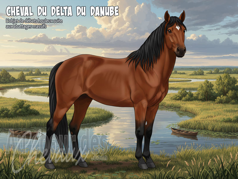 Le Cheval du Delta du Danube, de l'esclavage agricole � la libert� sauvage