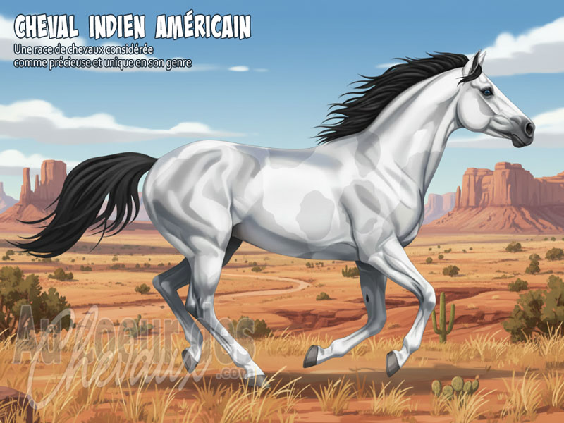 Le Cheval Indien Am�ricain, le compagnon de la libert�
