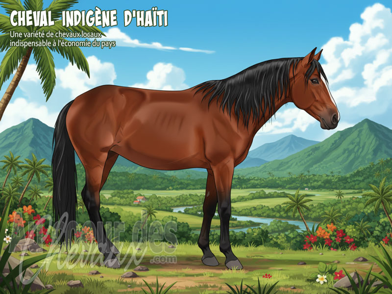 Le Cheval Indig�ne d'Ha�ti, de la conqu�te � la libert�