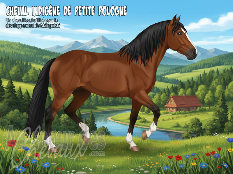 Le Cheval Indig�ne de Petite Pologne, un h�ritage de noblesse et de r�silience