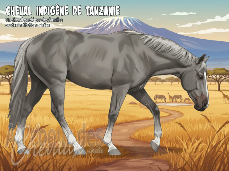 Le Cheval Indig�ne de Tanzanie, un h�ritage entre commerce et adaptation