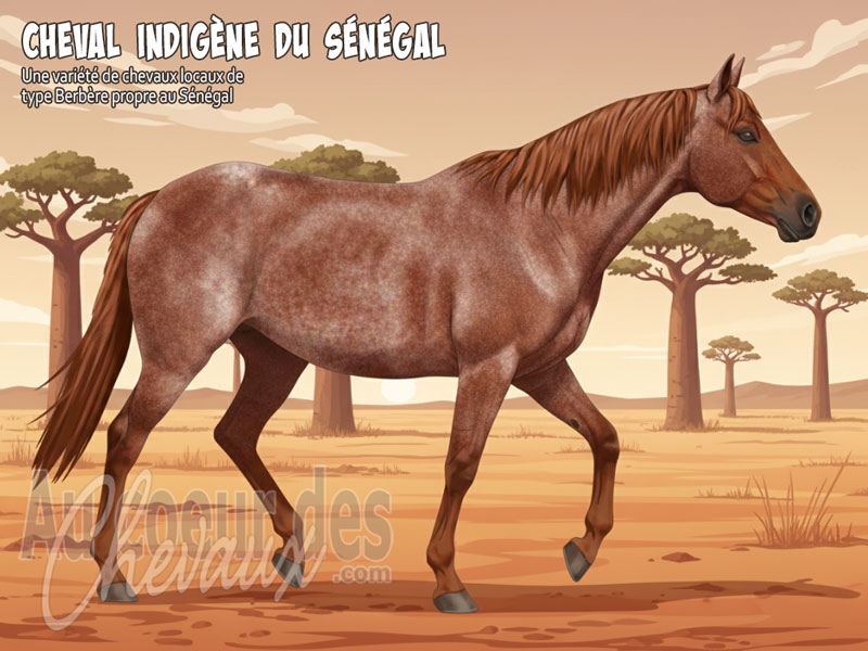 Le Cheval Indig�ne du S�n�gal, un h�ritage de puissance et de r�silience