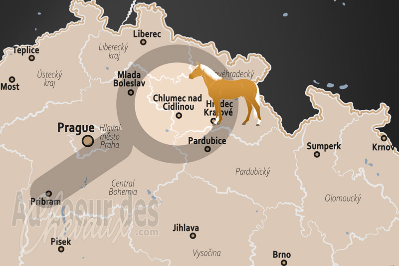 La localisation de Chlumec nad Cidlinou en Tch�quie