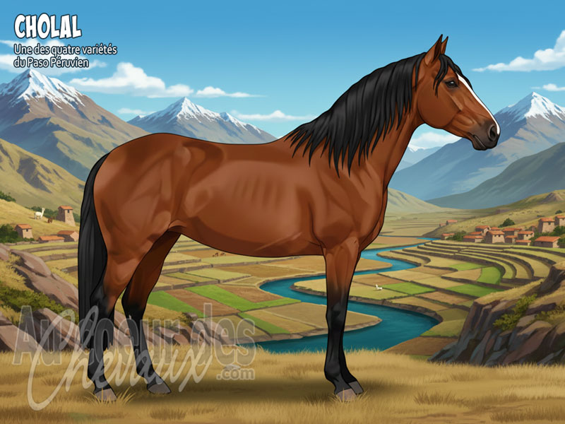 Le Cheval Cholal, le survivant des hautes terres p�ruviennes