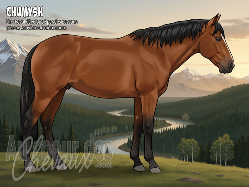 Le Cheval Chumysh, le colosse de la sib�rie occidentale