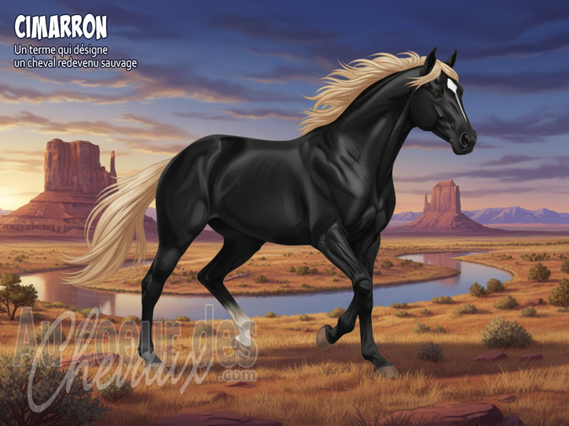 Le Cheval Cimarron, l'�pop�e des rebelles du nouveau monde