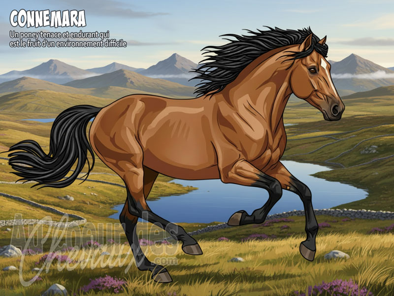 Le Poney Connemara, l'h�ritage sauvage de l'irlande