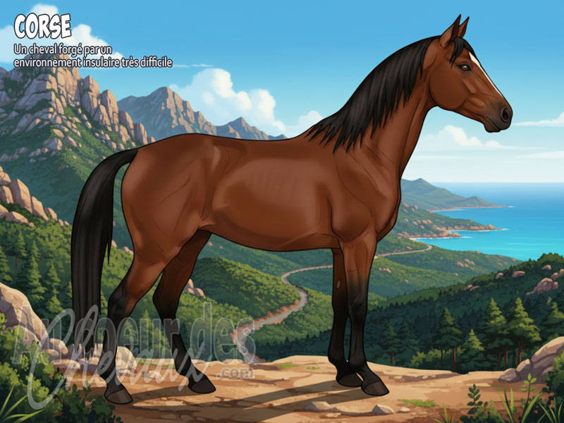 Le Cheval Corse, le petit prince du maquis