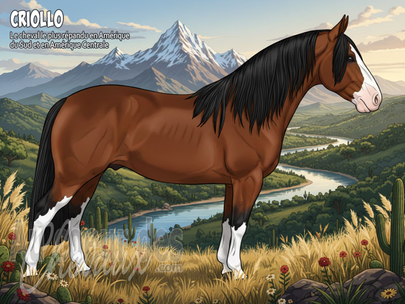 Le Cheval Criollo, de la conqu�te espagnole � l'ic�ne de l'am�rique du sud