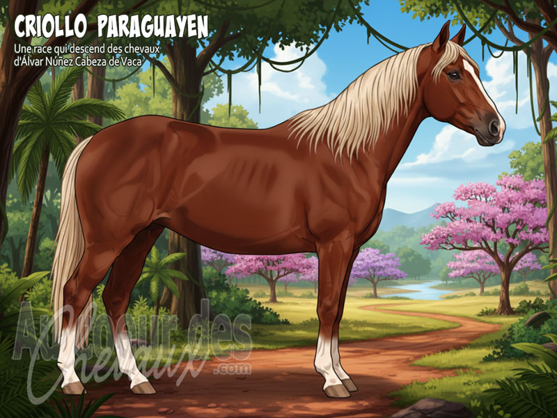 Le Cheval Criollo Paraguayen, l'h�ritage d'asuncion