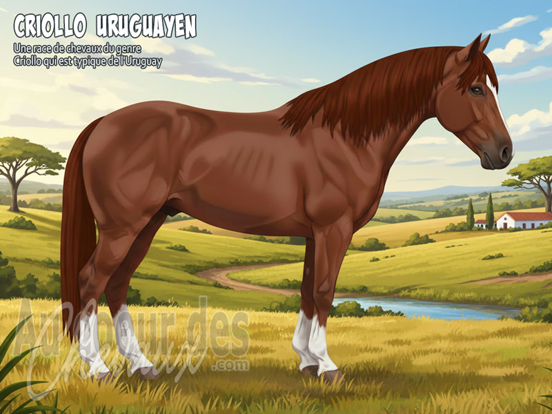 Le Cheval Criollo Uruguayen, le fruit de la pampa et de la libert�