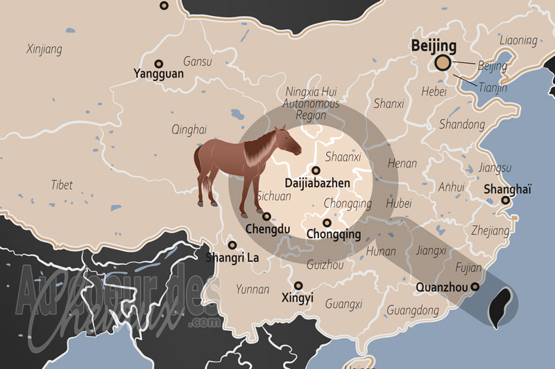 Daijiabazhen, l'�quid� au c?ur des montagnes qinling