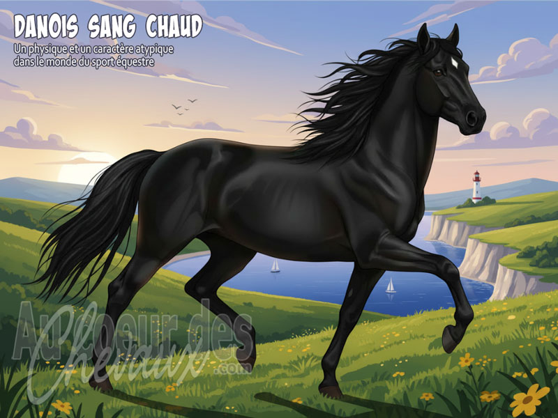 Le Cheval Danois Sang Chaud, de la tradition royale � l'excellence sportive