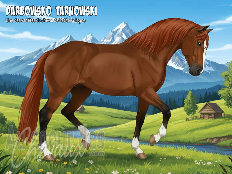 Le Cheval Darbowsko Tarnowski, le tr�sor de la petite-pologne