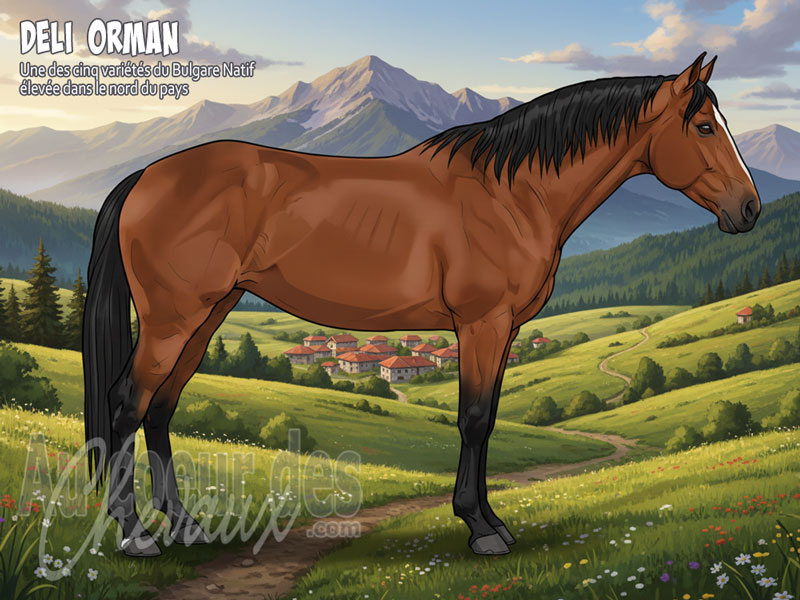 Le Poney Deli Orman, l'h�ritier de la � for�t sauvage � de bulgarie