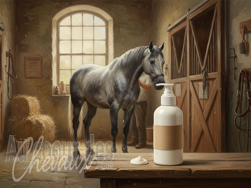 Le D�m�lant pour le cheval, formulation, propri�t�s physico-chimiques et r�le dans la pr�servation du syst�me t�gumentaire