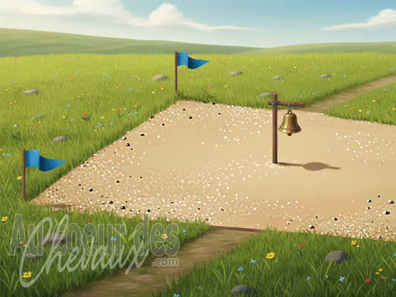 Le Dispositif de la cloche pour le cheval, analyse des comp�tences d'adresse et de contr�le �motionnel