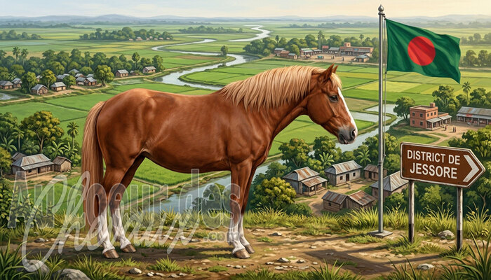 Le District de Jessore, r&eacute;silience et utilit&eacute; du cheval en zone de delta