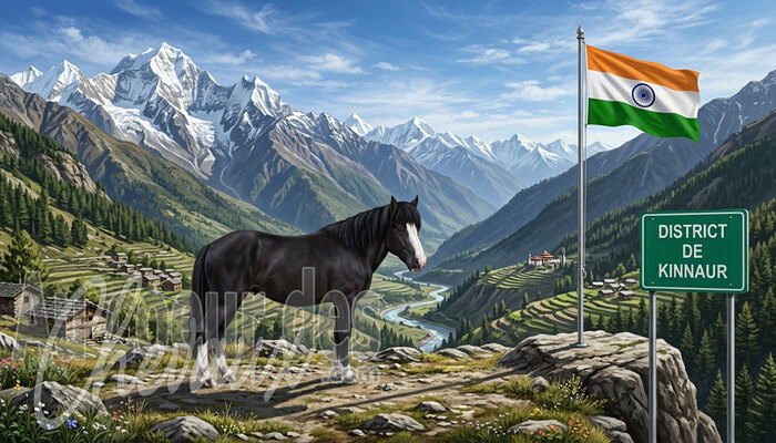Le District de Kinnaur, le cheval chummurti, sentinelle des cimes himalayennes