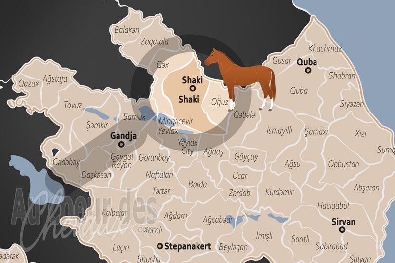 Le District de Shaki, entre h�ritage des khans et pr�servation du fleuron �quin