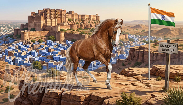 La Division de Jodhpur, le sanctuaire du cheval marwari et l'h&eacute;ritage des rathores