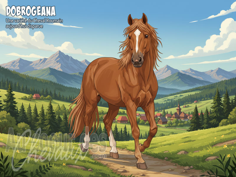 Le Cheval Dobrogeana, le rescap� des steppes pontiques