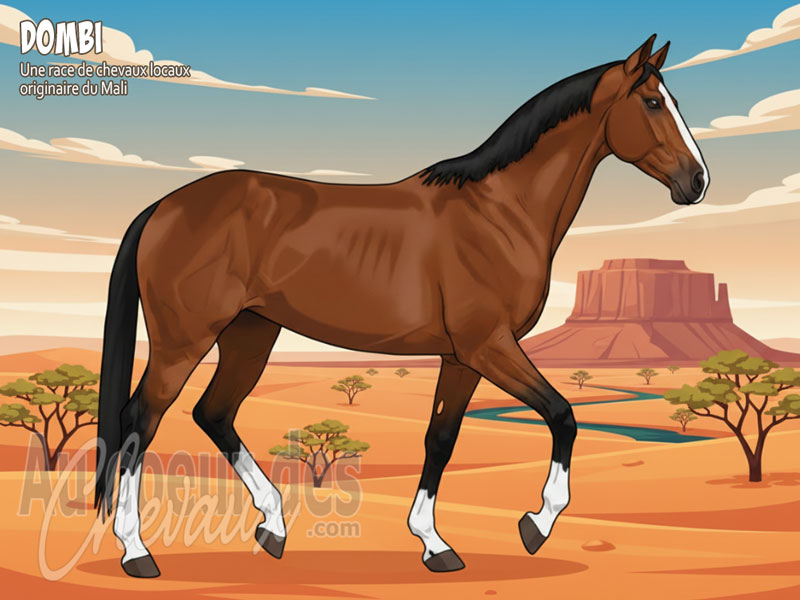 Le Cheval Dombi, le guerrier des savanes maliennes
