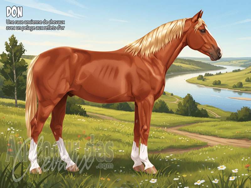 Le Cheval Don, le guerrier des steppes russes