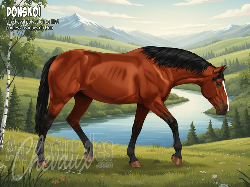Le Cheval Donsko�, l'�me guerri�re des steppes du don
