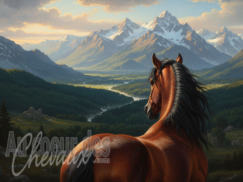 Le Dos du cheval, le pont de transmission de l'�nergie locomotrice