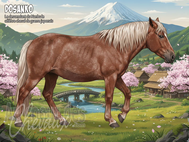 Le Cheval Dosanko, le survivant des terres de l'est du japon