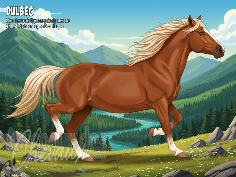 Le Cheval Dulbeg, le sang noble des montagnes bosniennes