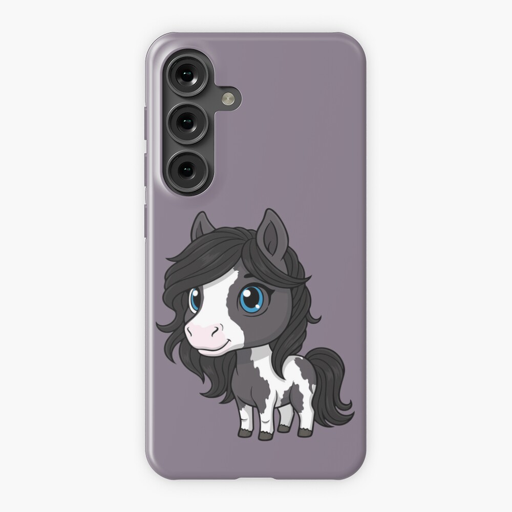 Un dessin de style chibi du cheval Abaco Barbe