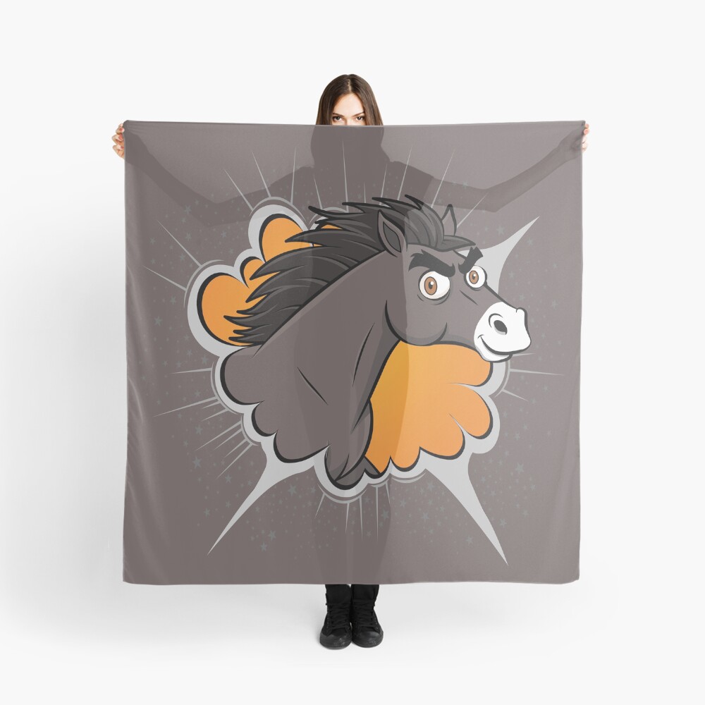 La caricature de la t�te d'un cheval Abaga