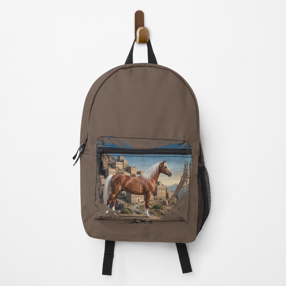 Le cheval Abou'Ourquob, le Y�men et un coeur