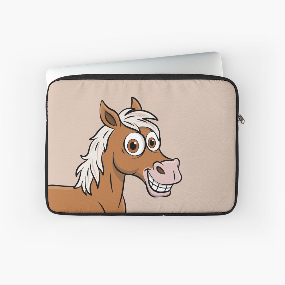 Un dessin cartoon d'un cheval Abou'Ourquob