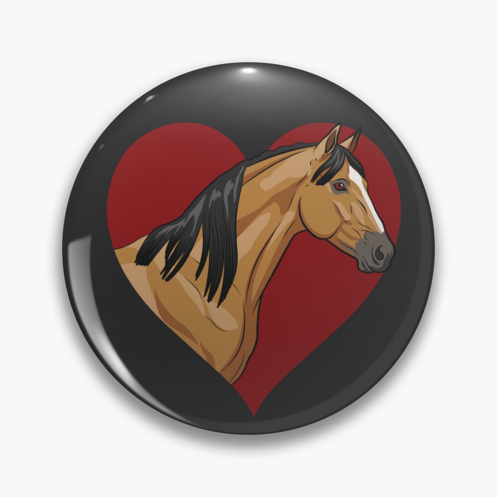 La t�te de l'abstang devant un coeur rouge