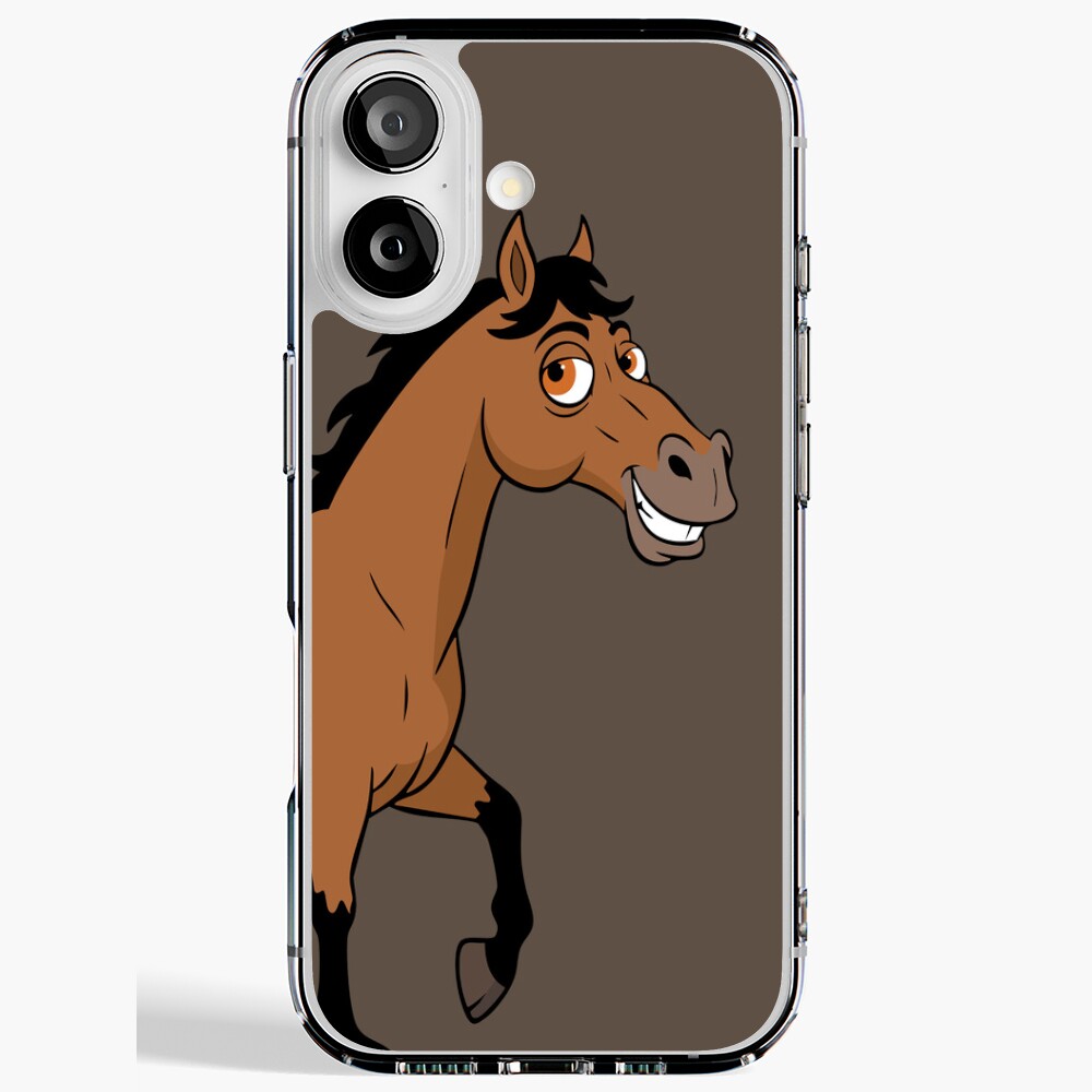Un dessin cartoon d'un cheval Abstang